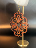 Flower Mandala Earrings Pair 1