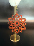 Flower Mandala Earrings Pair 2