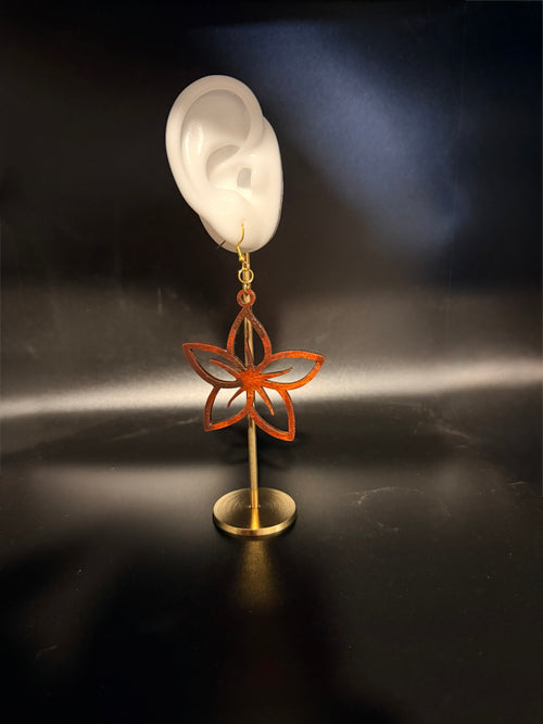 Flower Earrings Pair