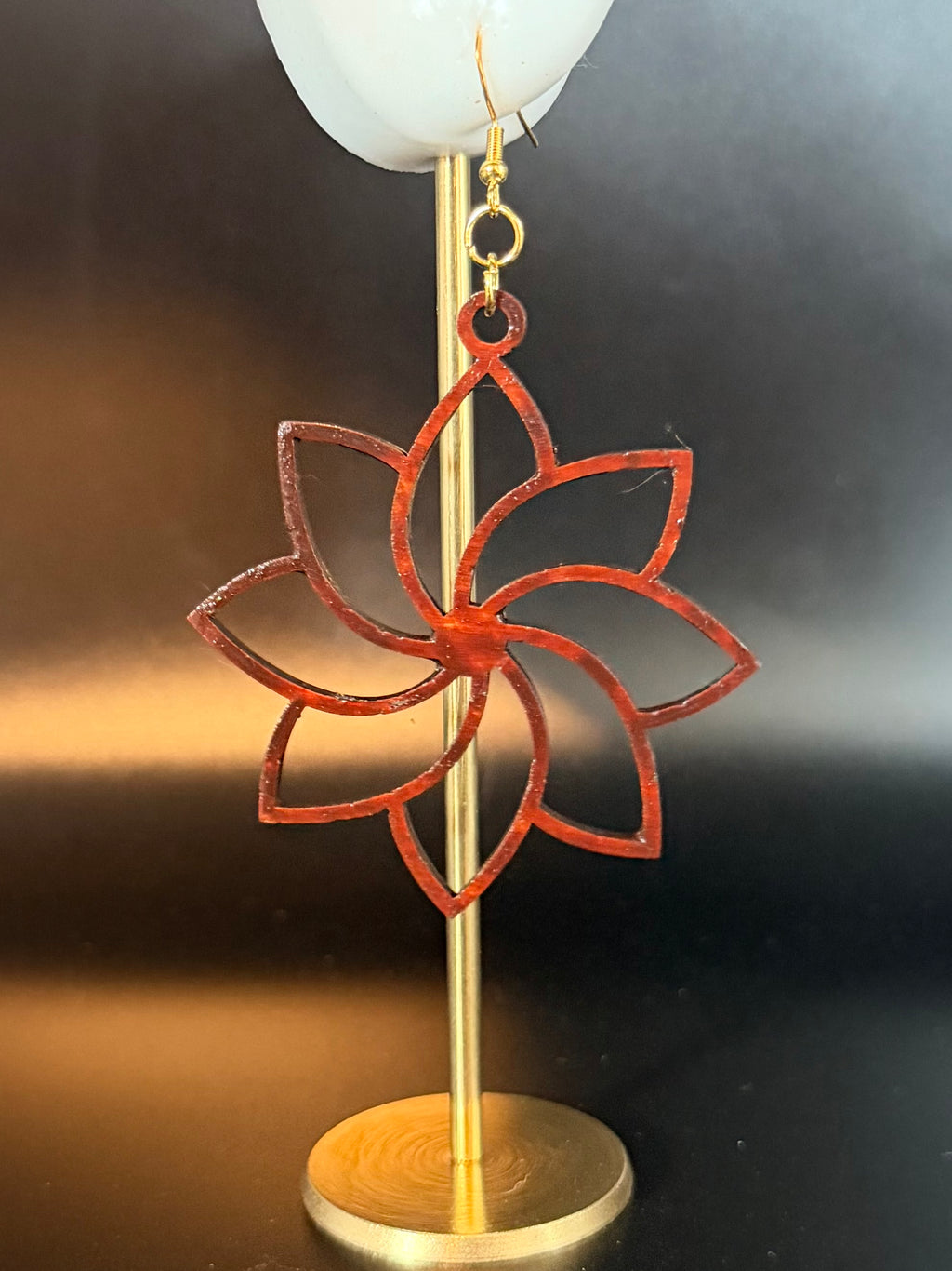 Flower Earrings Pair